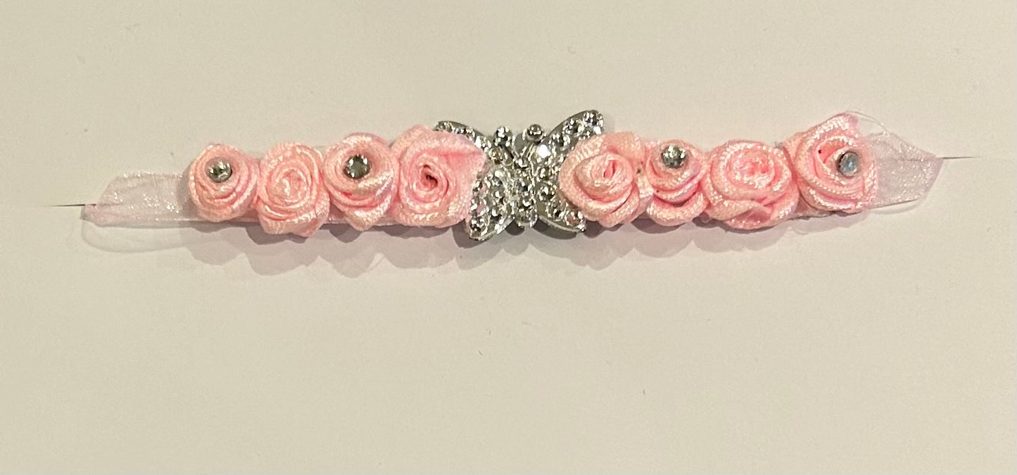 Pink Butterfly Bunwrap