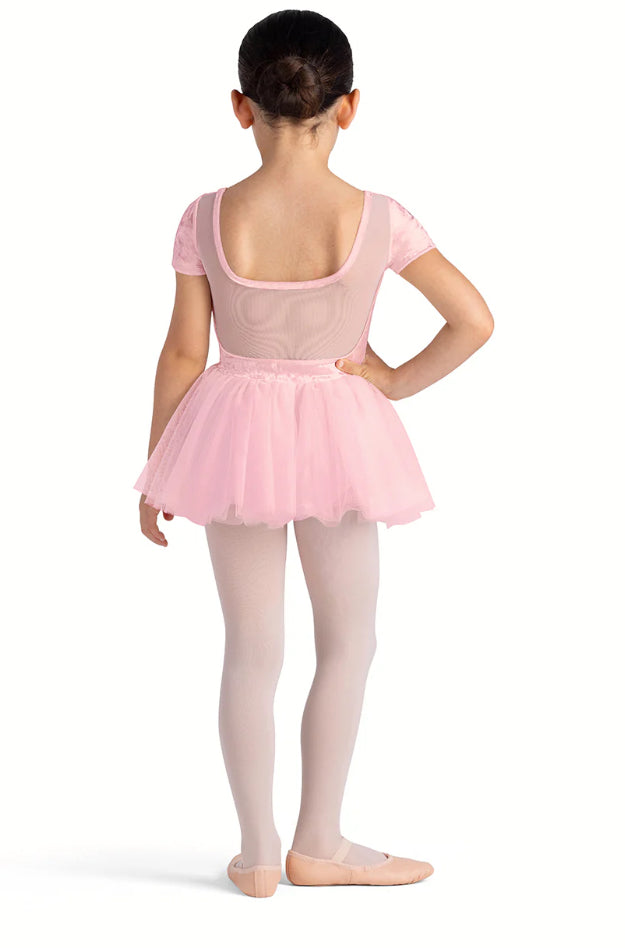 Bloch Child’s Pink Delilah Tutu Dress with Velvet Bodice & Diamantés