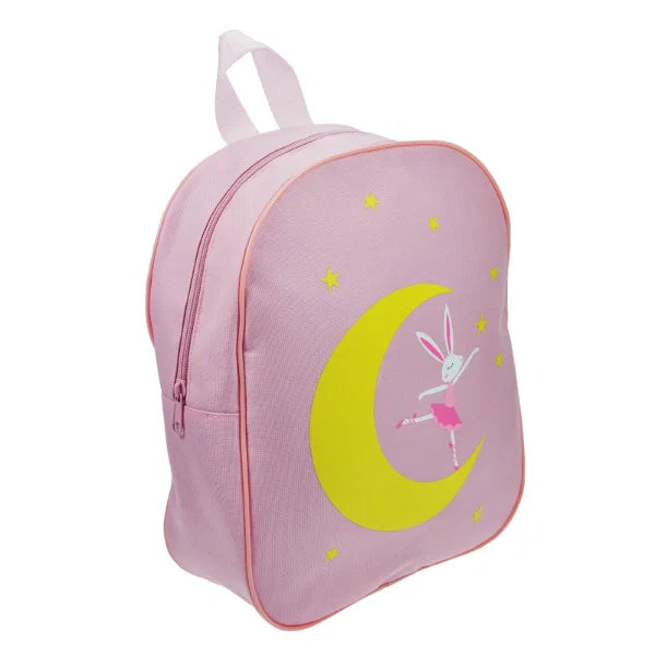 Pink ballet moon rucksack
