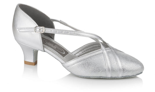 Freed Silver Ruby Ladies Ballroom Shoes