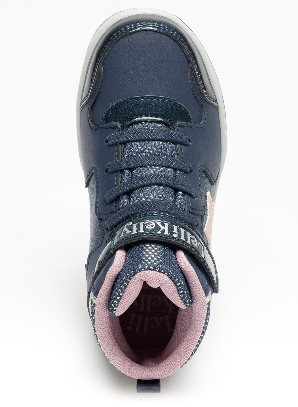 Lelli Kelly Rosa Navy Water Resistant Hi Top Boots