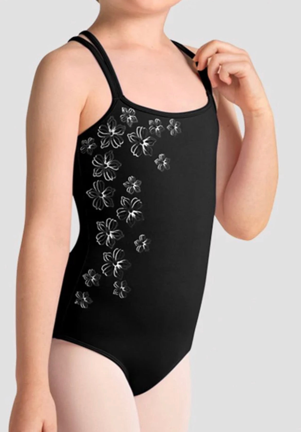 Bloch Jade Black Cross Back Leotard