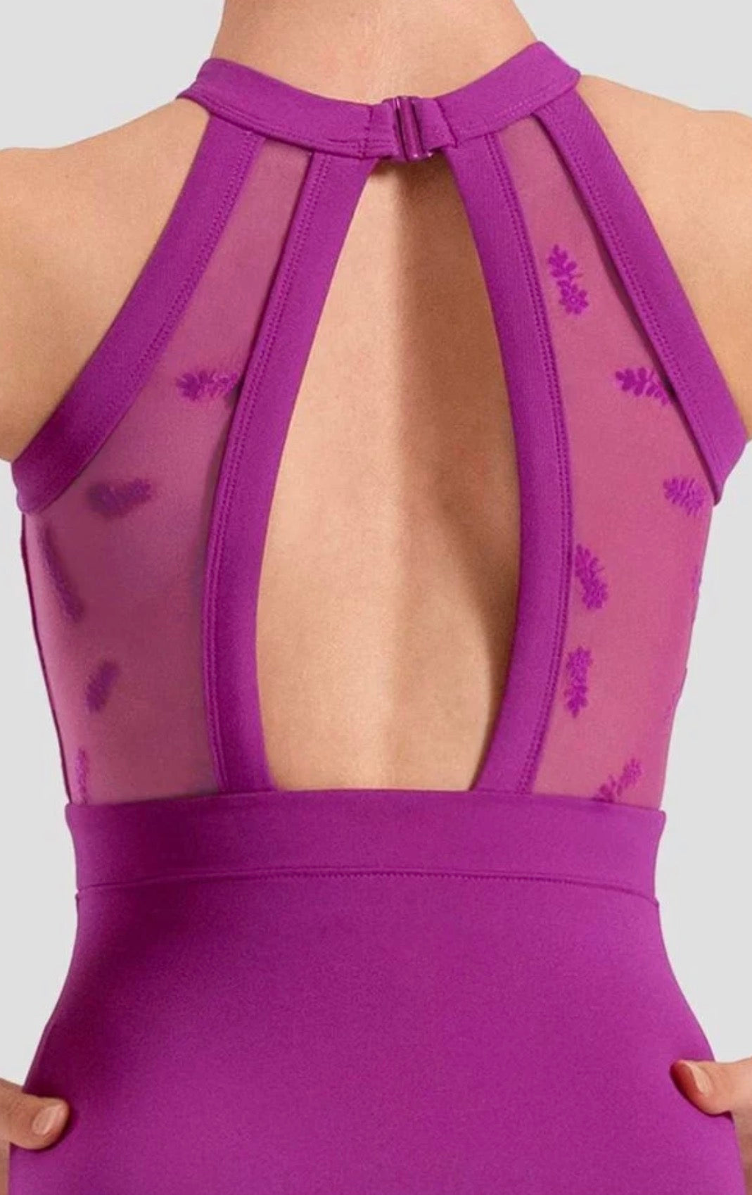 Bloch Girl’s Orchid Ella Halterneck Leotard