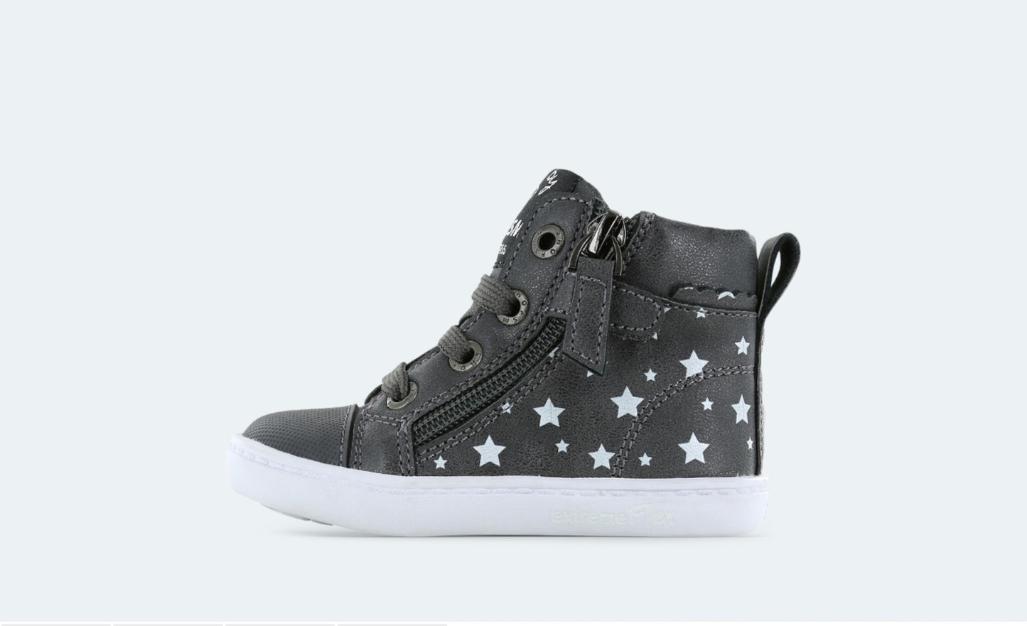 Shoesme silver star Hi tops