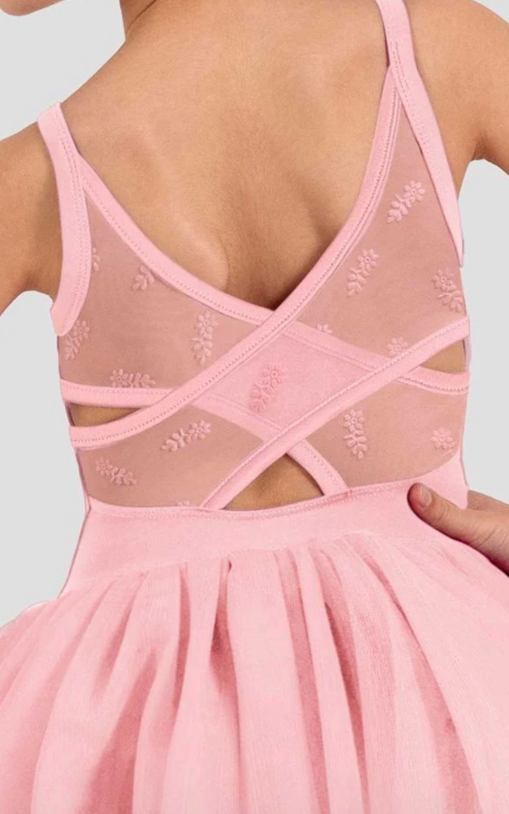 Bloch Pink Gianna Floral Camisole Tutu Dress