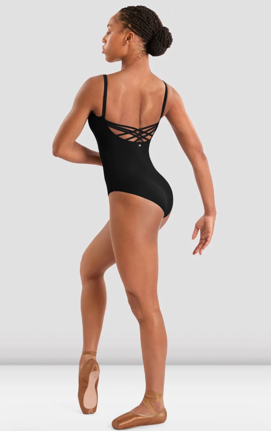 Mirella Black Adagio Cross Back Leotard