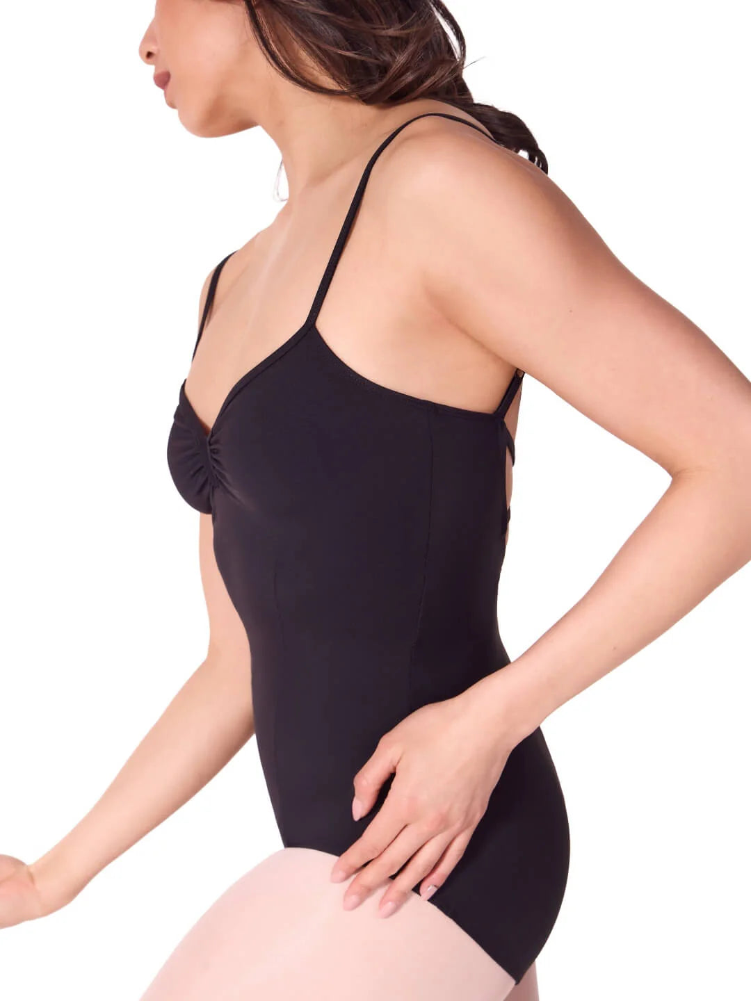 Capezio Black Camisole Soft Elegance Leotard with Bratek2