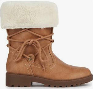 Geox J Casey Camel Boot