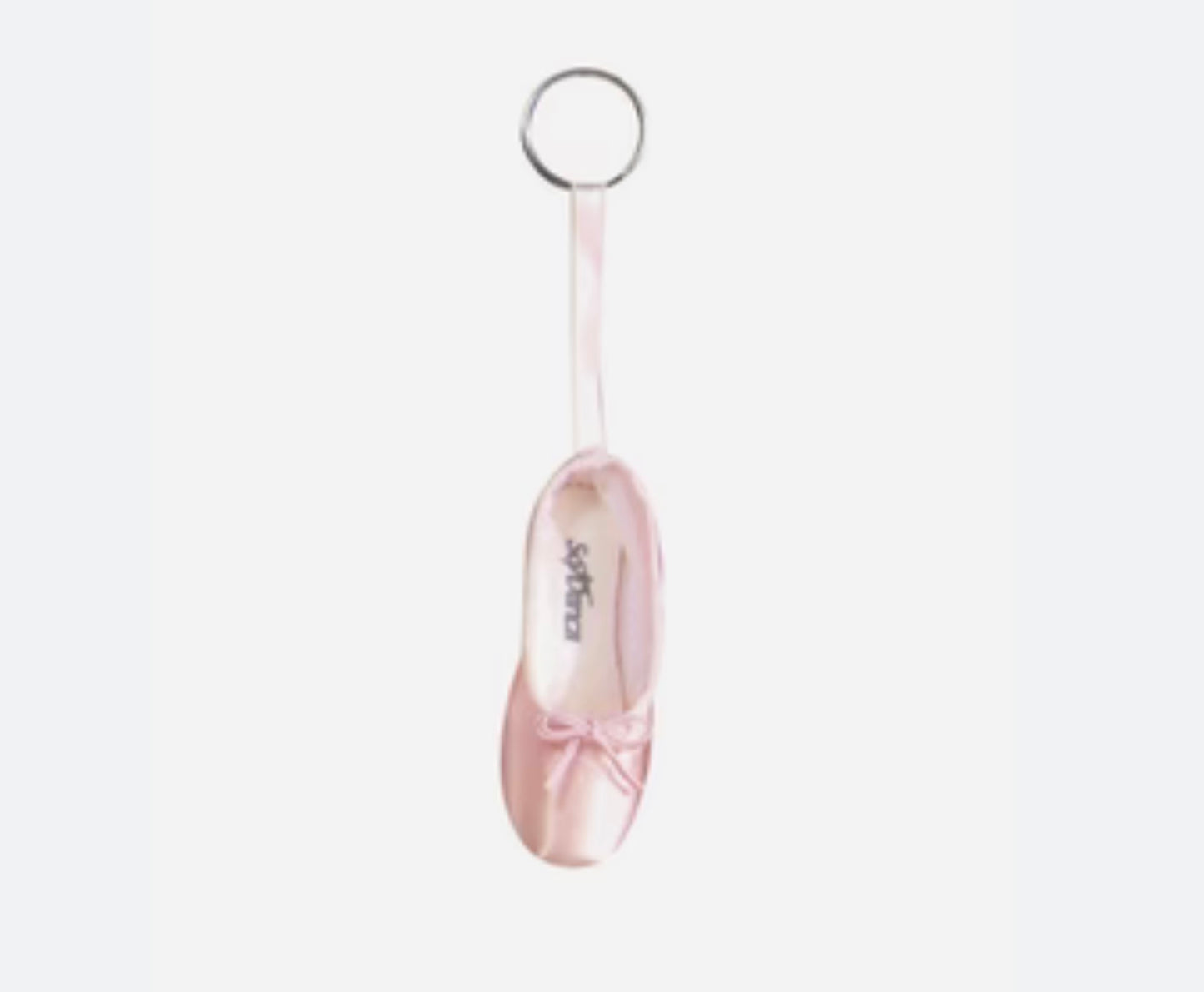 So Danca Satin Pointe Shoe Keyring Assorted Colours