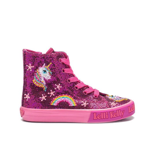 Lelli Kelly Unicorn Hi Top – Shoe Zoo