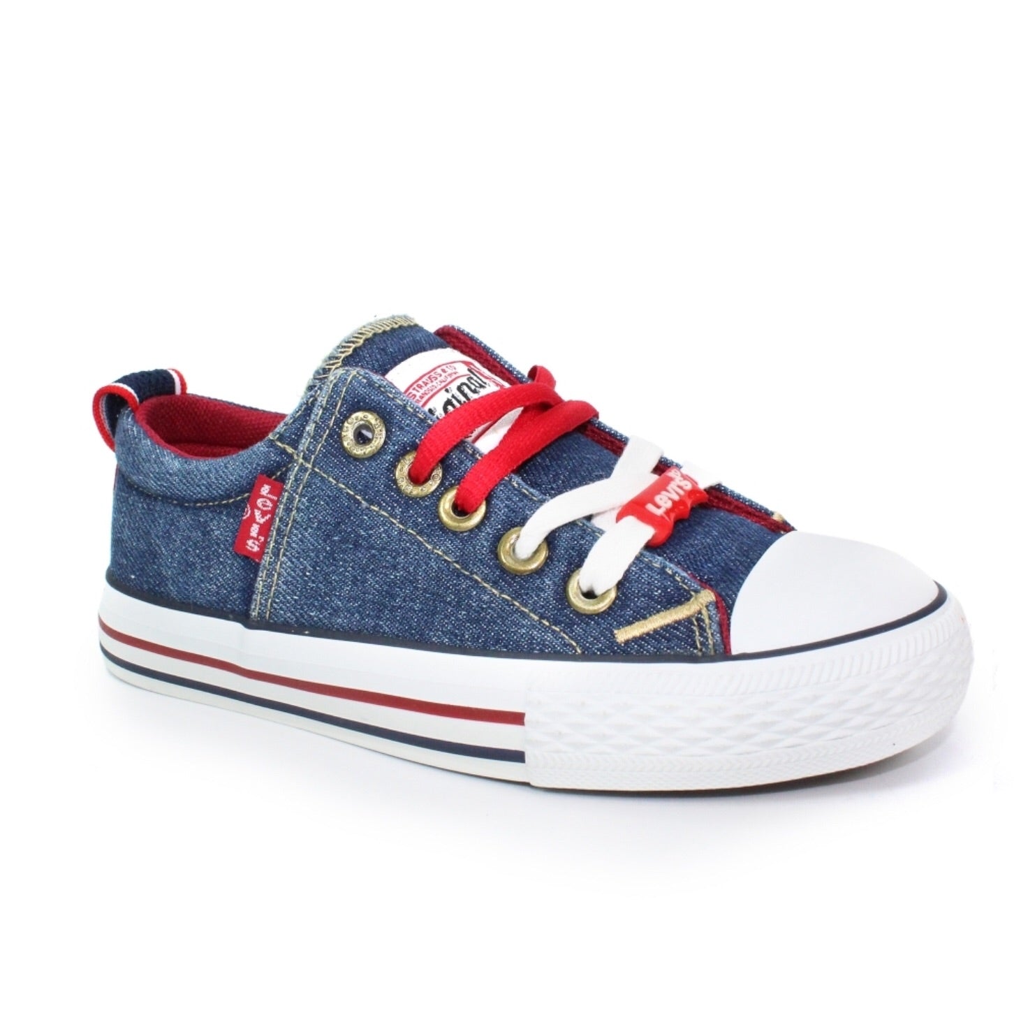 Levi's Blue Denim Original Low Trainer – Shoe Zoo