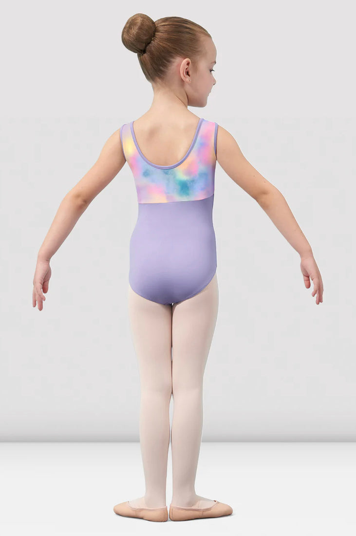 Mirella Girl’s Watercolour Tank Leotard