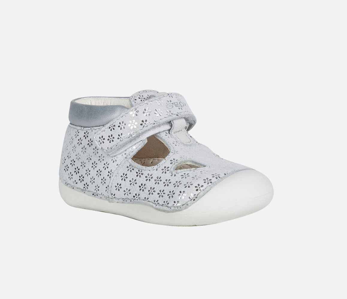 Geox First Steps Tutim Silver Flower