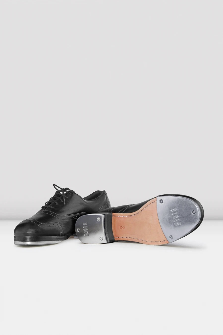Jason Samuel Smith Black Leather Tap Shoes S0313M