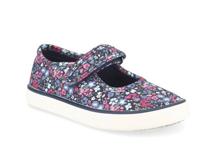 Start Rite Blossom Navy Floral