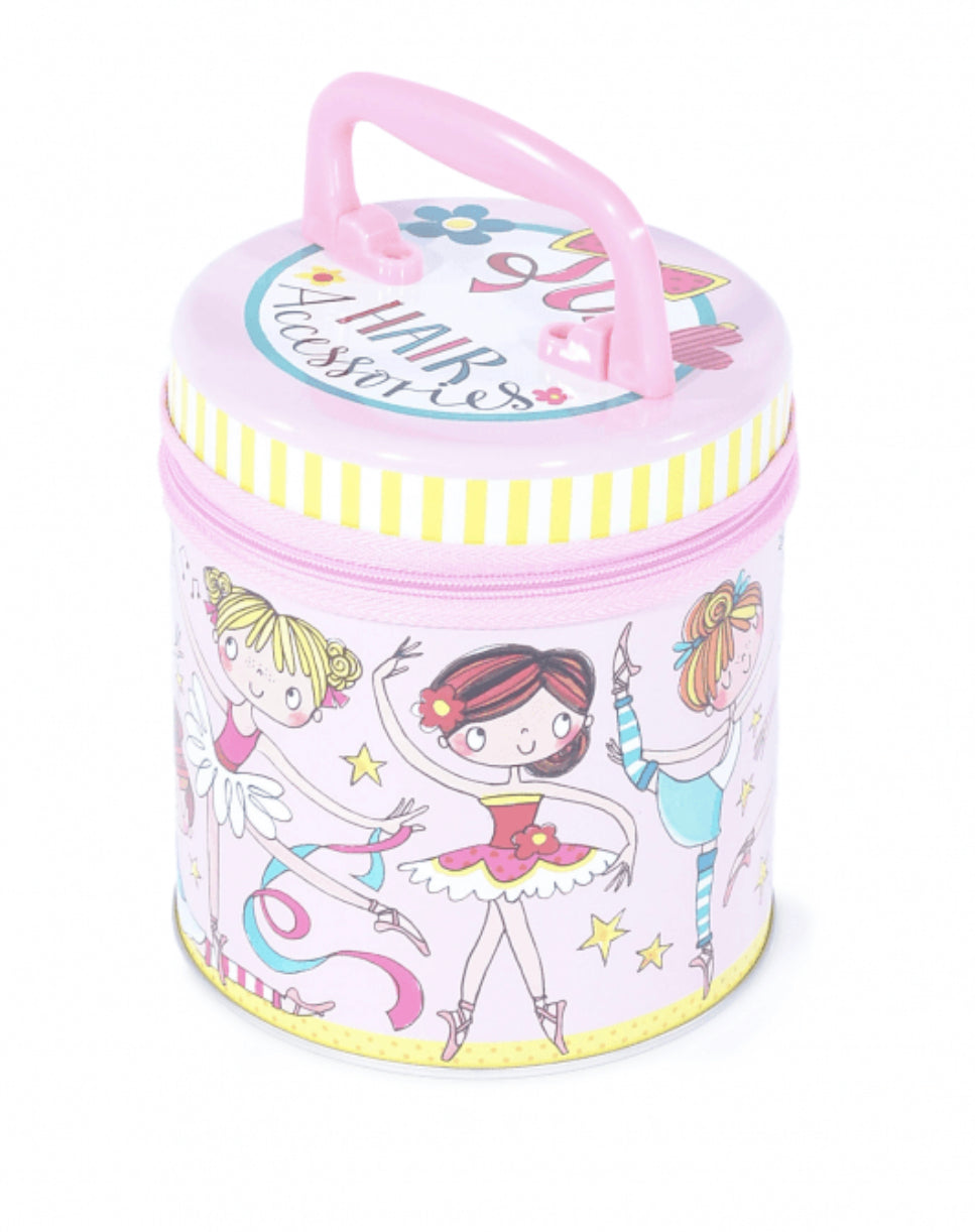Ballerina Hair Accessory Tin