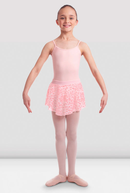 Bloch Chanelle Pink Mesh Skirt