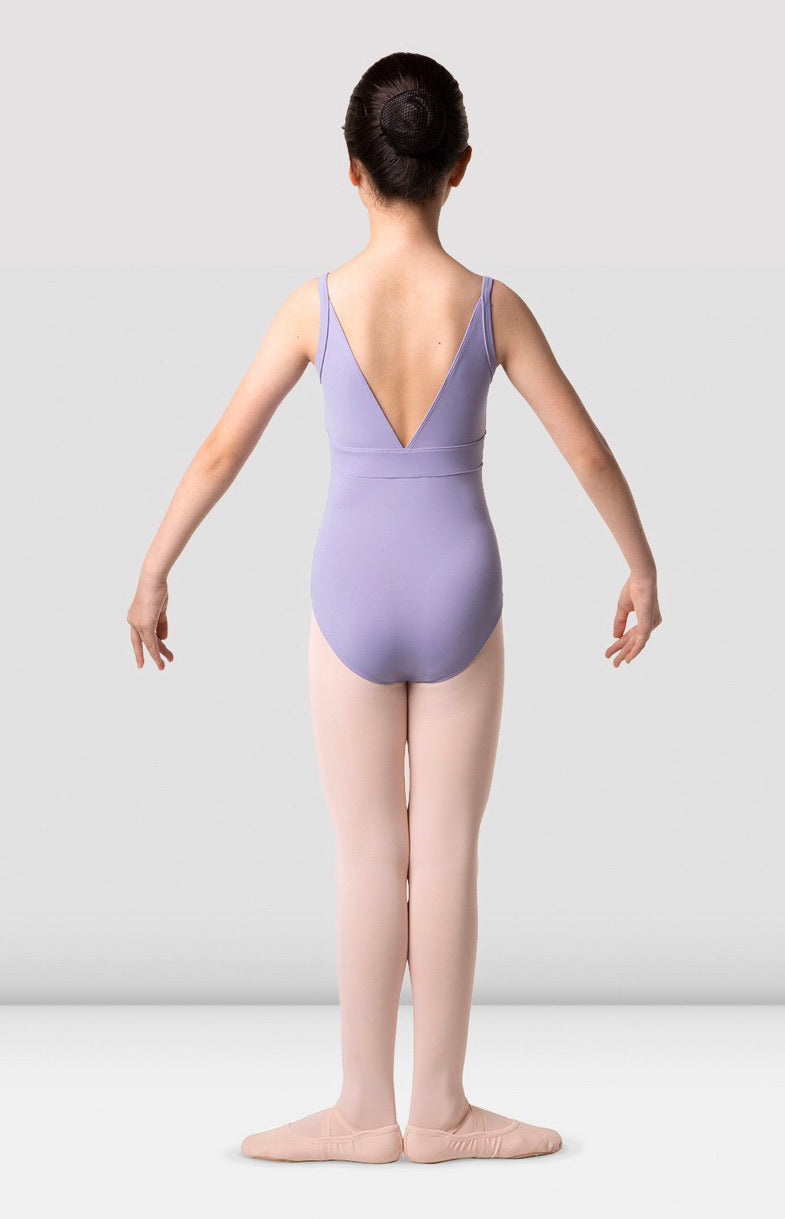 Mirella Girl’s Flower Burst Camisole Leotard