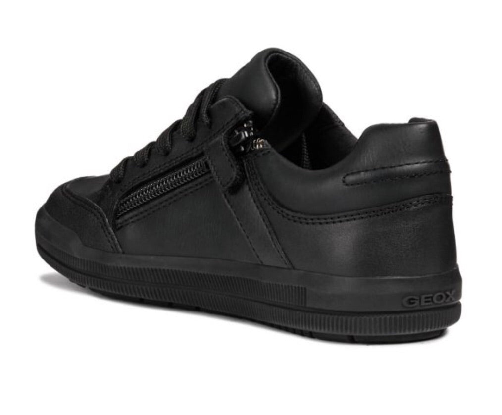 Geox J Arzach Lace Up with Zip