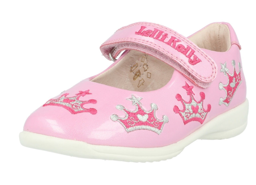 Lelli Kelly Pearlised Princess Pink – Shoe Zoo - Main Image