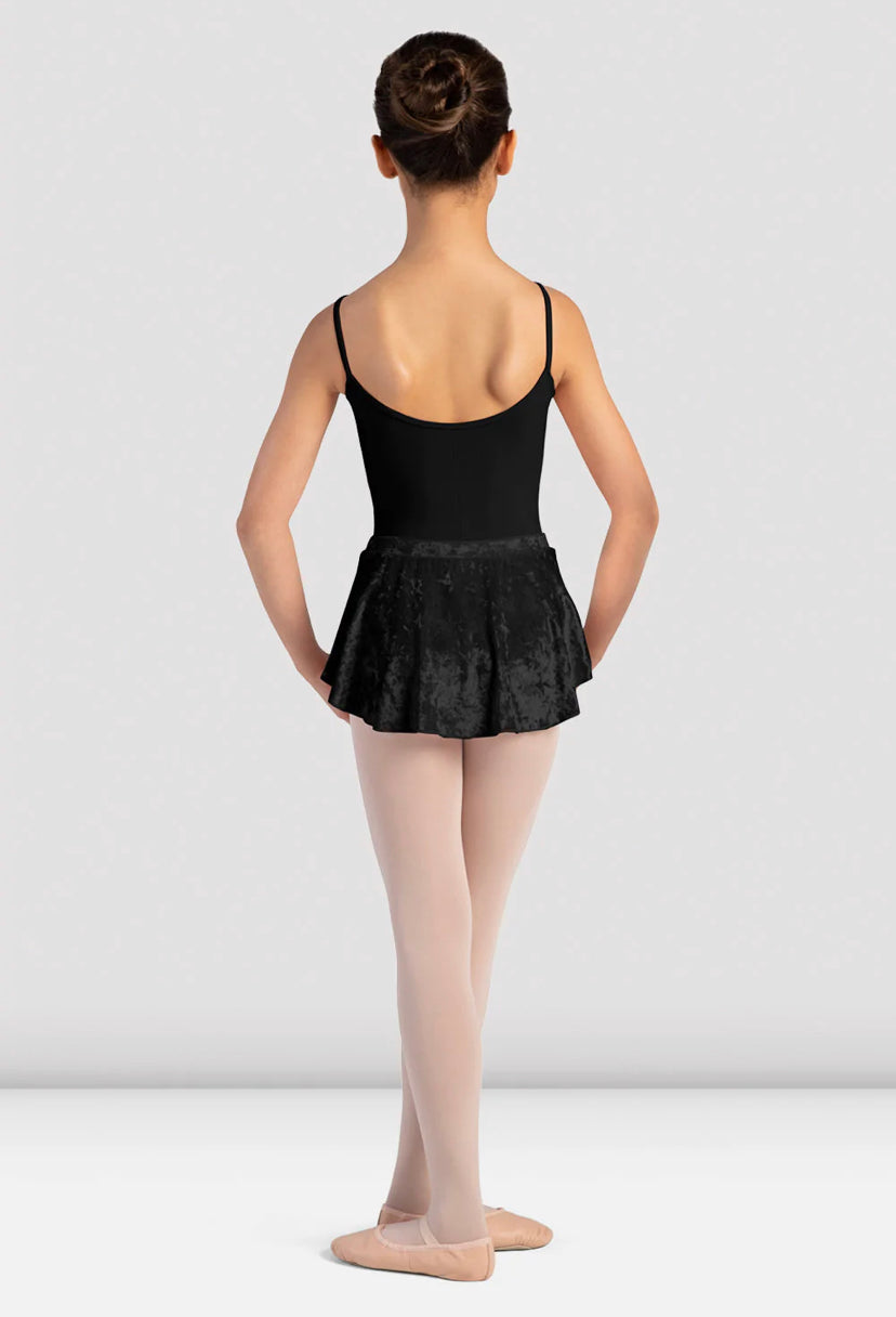 Bloch Girl’s Black Velvet Angel Skirt