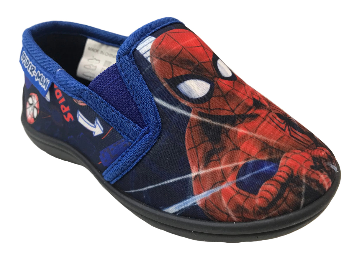 Blue Spider-Man Slippers