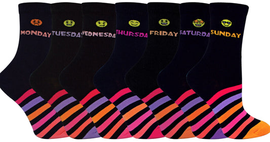 Sock Snob Novelty Days of the Week Socks