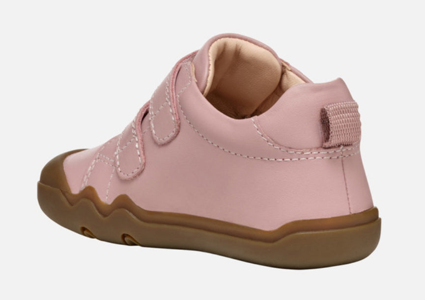 Geox B Steppieup Old Rose Barefoot Shoes