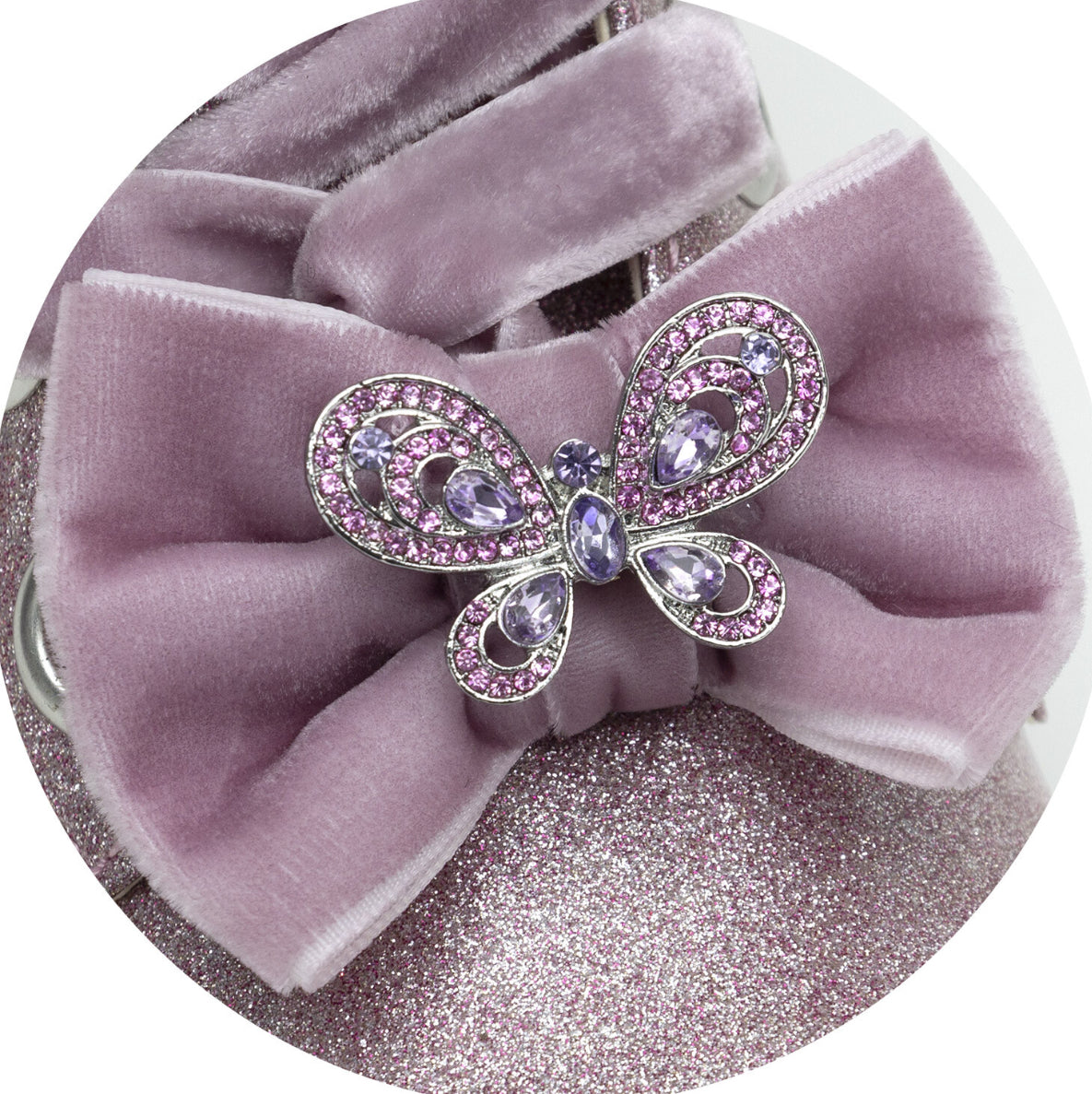 Lelli Kelly Fior Di Fiocco Pink Sparkly Boots