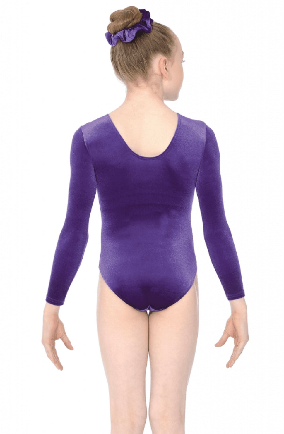 Panache Butterfly Motif Long Sleeve Gymnastics Leotard