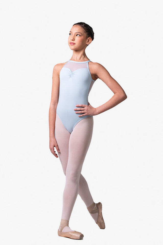 Lulli Dusty Sky High Neck Allison Leotard