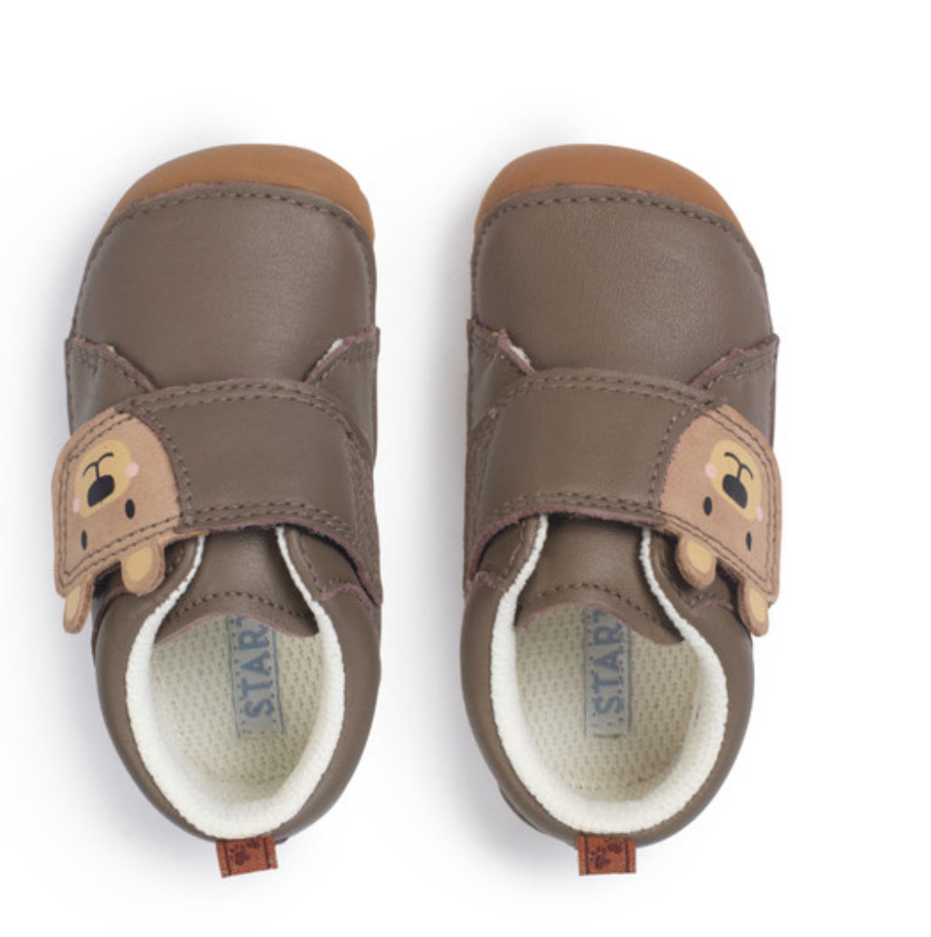 Start Rite Bear Hug Pine Bark Leather