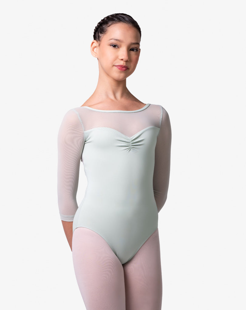 Lulli Surf Spray 3/4 Sleeve Natalia Leotard