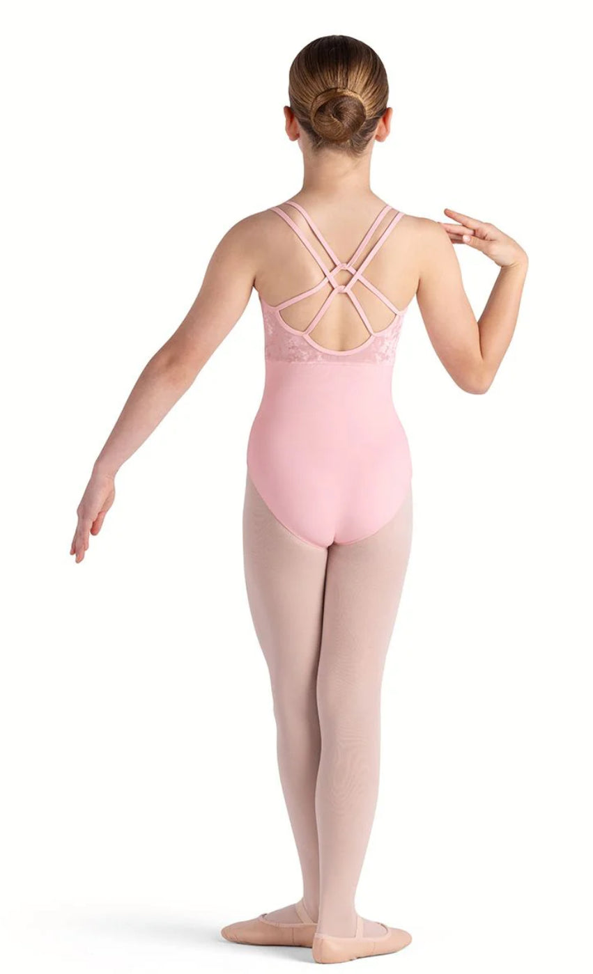 Bloch Pink Evie Double Strap Camisole Leotard