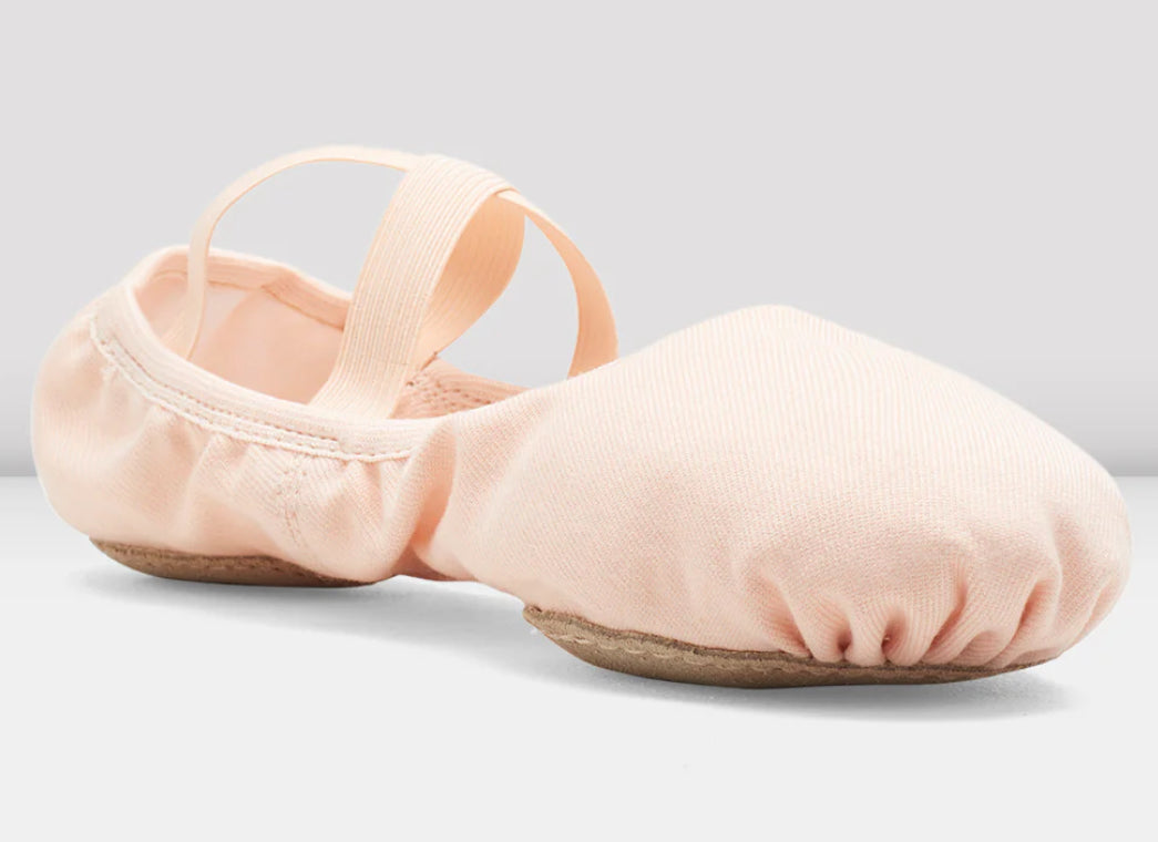 Bloch Performa Pink Canvas Ballet Shoes