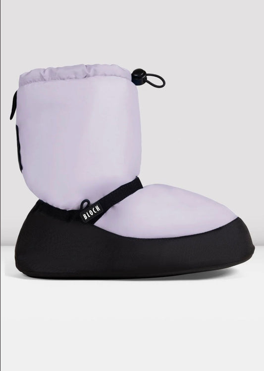 Bloch Kids lilac warm up boots