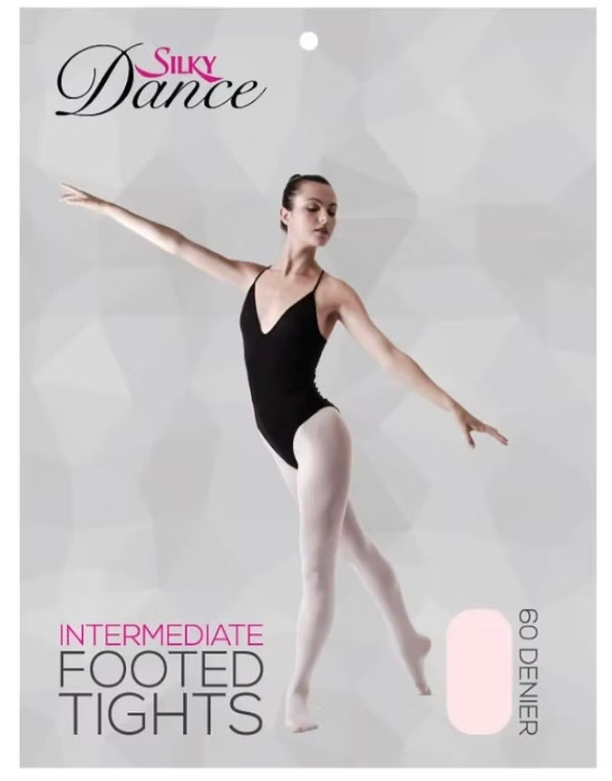 Adult Silky Intermediate Footed Tights Light Suntan