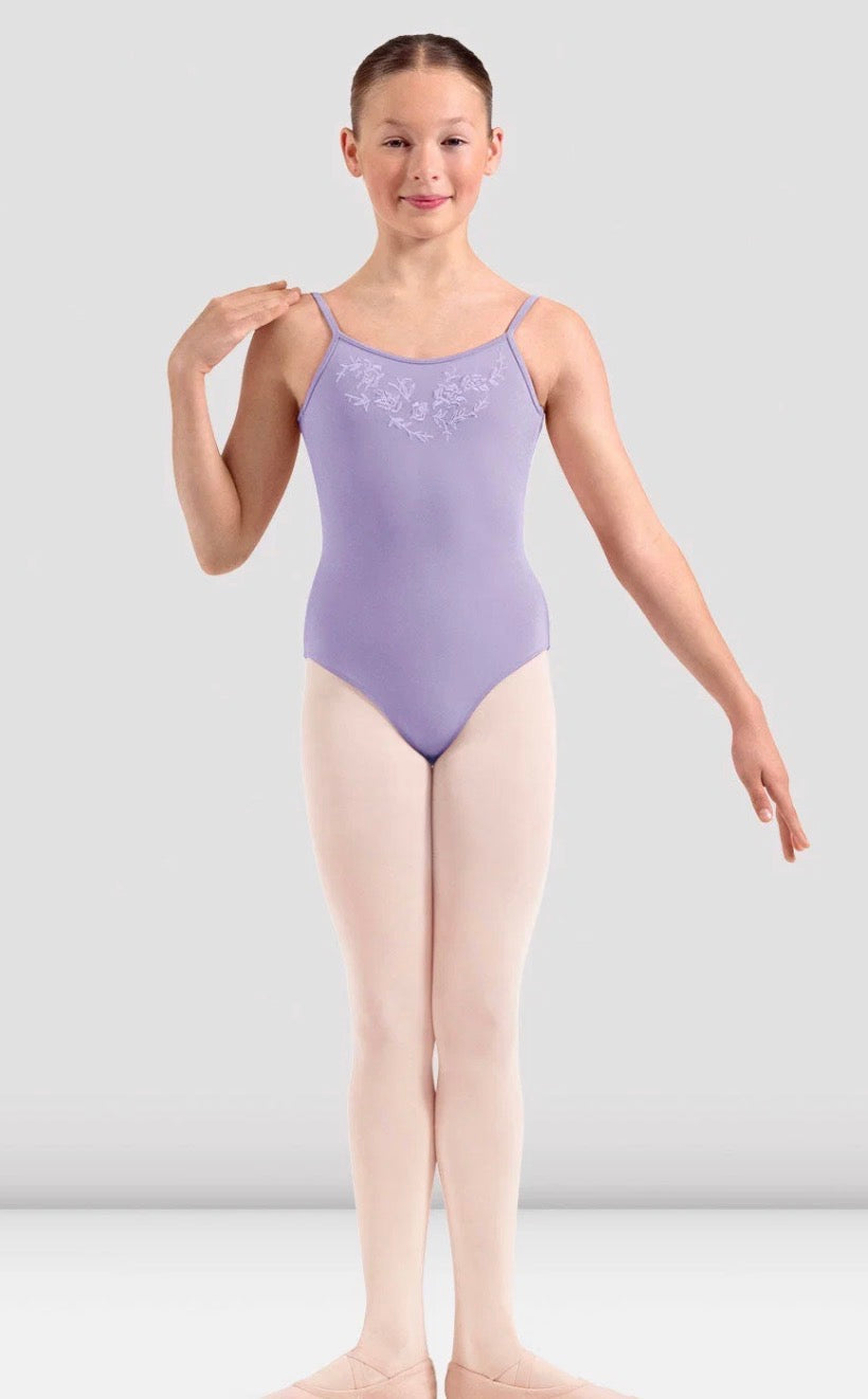 Mirella Lilac Adagio Cross Back Leotard