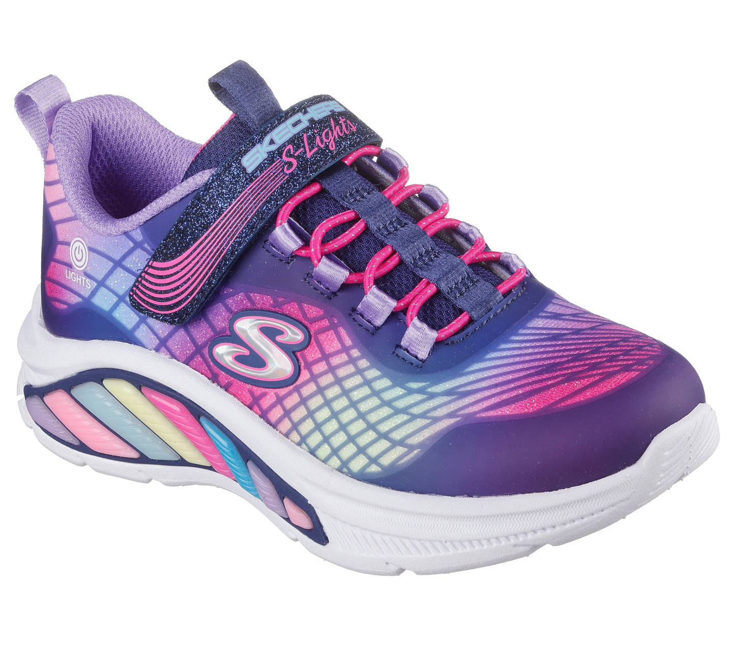 Skechers S Lights Rainbow Reflectin