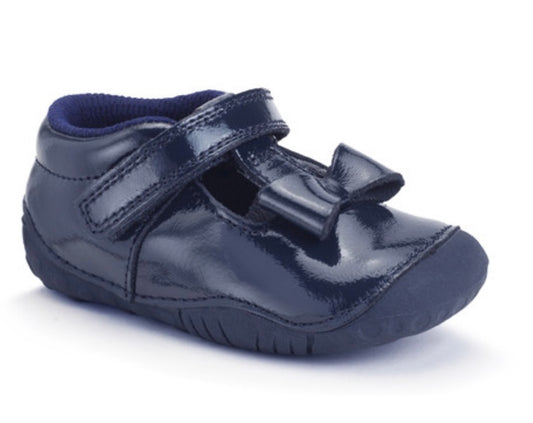 Start Rite Wiggle Navy Patent