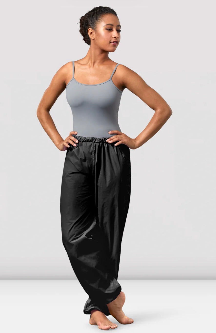 Bloch Black Ripstop Warm Up Trousers