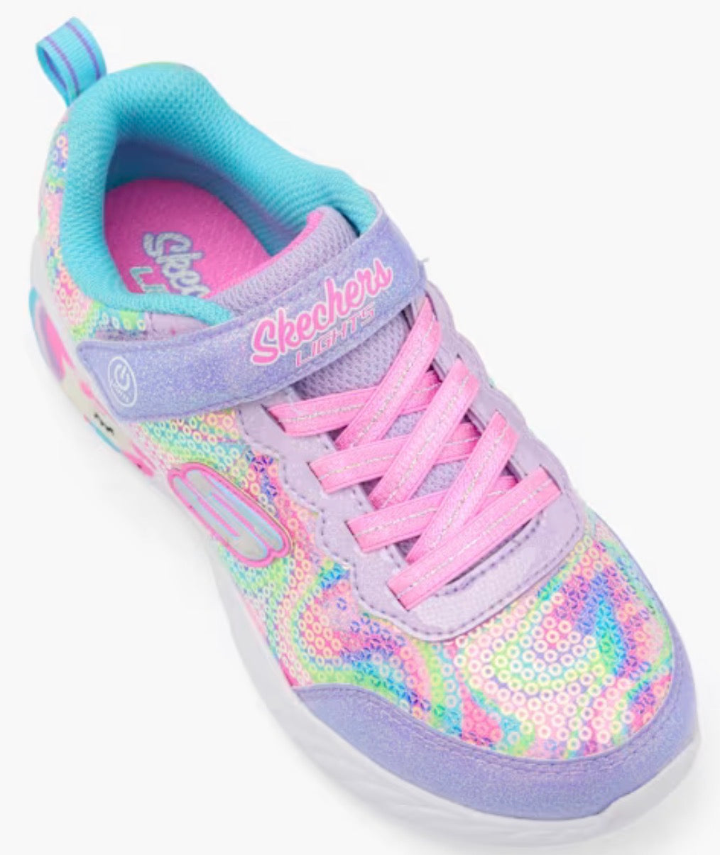 Skechers S Lights Unicorn Dreams Heart Sparkles