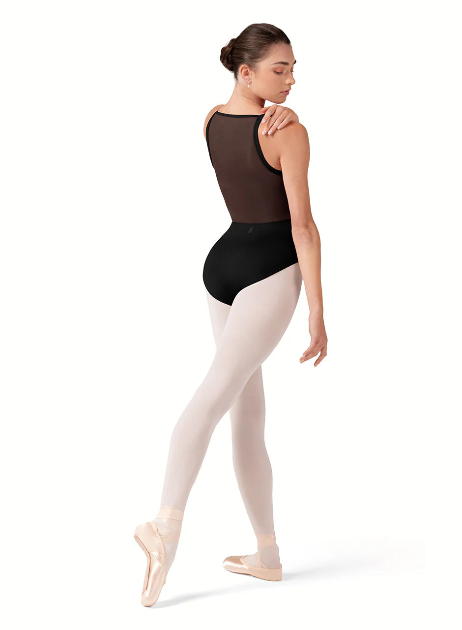 Bloch Black Corset Style Camisole Leotard