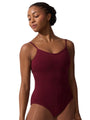 Capezio Burgundy V Neck Leotard