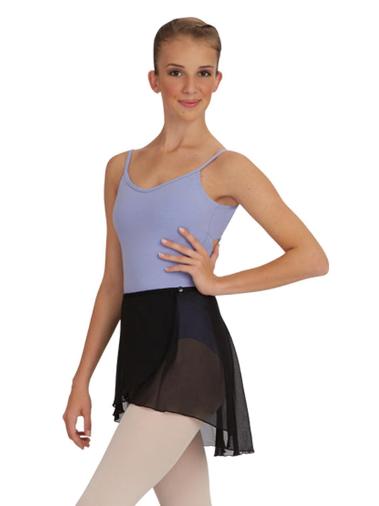 Capezio Black Chiffon Skirt