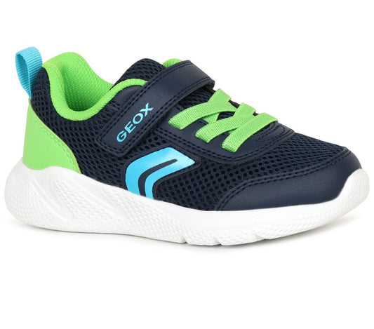 Geox Sprintye Navy & Lime