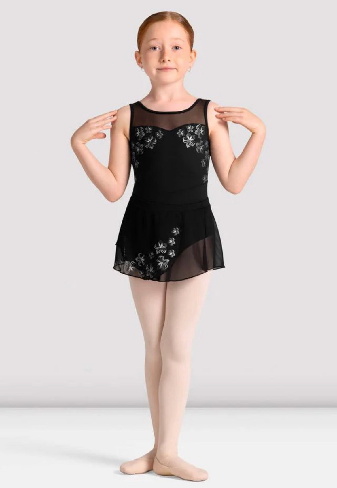 Bloch Girl’s Black Claire Wrap Skirt