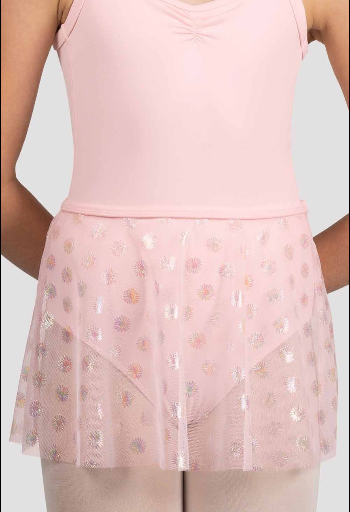 Mirella Pink Glow Girl Iridescent Skirt