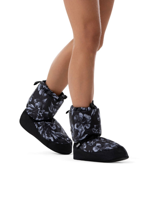 Bloch Adult Floral Printed Warm Up Booties