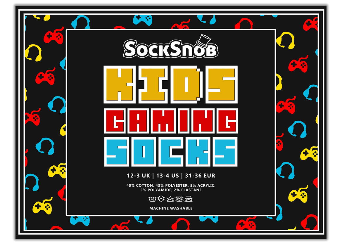 Sock Snob 3 Pack Gamer Socks